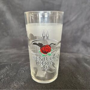 Kentucky Derby 131 commemorative souvenir glass from Churchill Downs (2005)